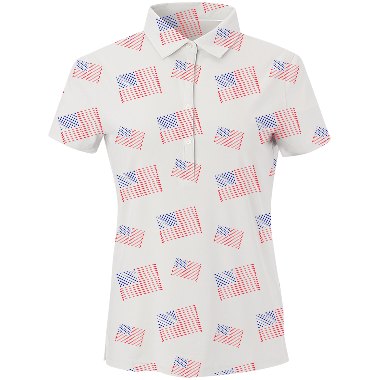 SwingJuice Golf Flag Women's Polo