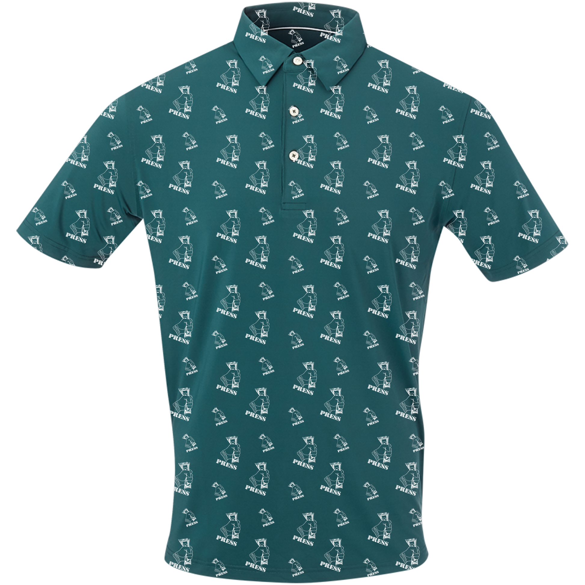 Golf Press Men's Polo SwingJuice