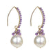 Purple, White