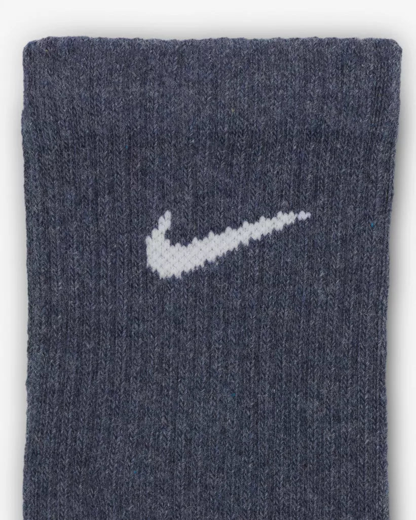 Nike Men's 3 Pack Dri-Fit Plus Crew Socks - SX6888-901