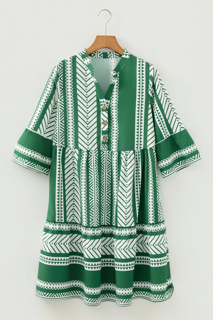 Mikaela 4 Sleeve Casual Dress