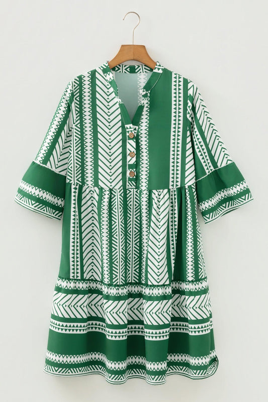 Mikaela 4 Sleeve Casual Dress