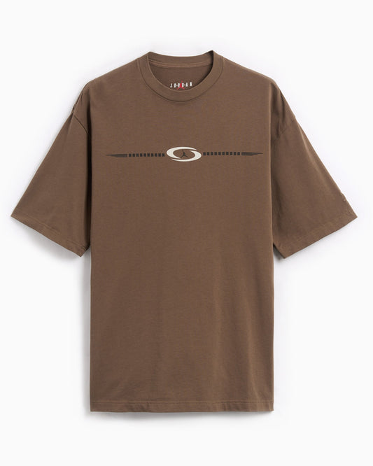 Air Jordan Men's X Travis Scott Air Cactus Jack Tee T-Shirt 'Palomino' T-Shirts