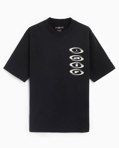 Air Jordan Men's X Travis Scott T-Shirt 'Black' T-Shirts