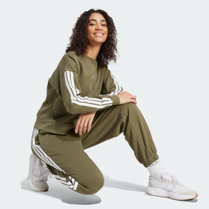 Olive Strata / White-
