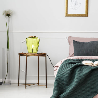 Chartreuse/ Gold/ Rustic Tan-