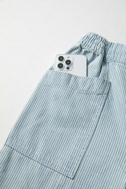 Threaded Pear Scarlett Rise Drawstring Waist Jeans