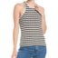 PCNS-PARCHMENT/NAVY STRIPE