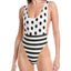 WHITE/BLACK QUARTER DOT/3/4 ST