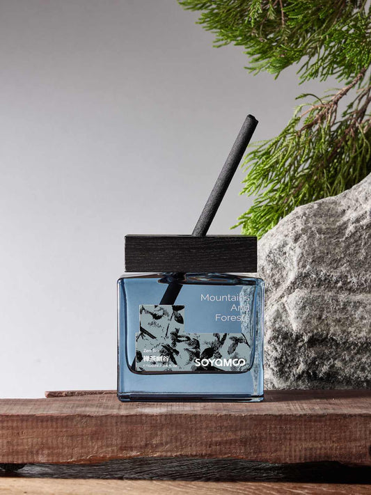 SOYAMOO Zen Tea Valley Forest Square Reed Diffuser – 100ml