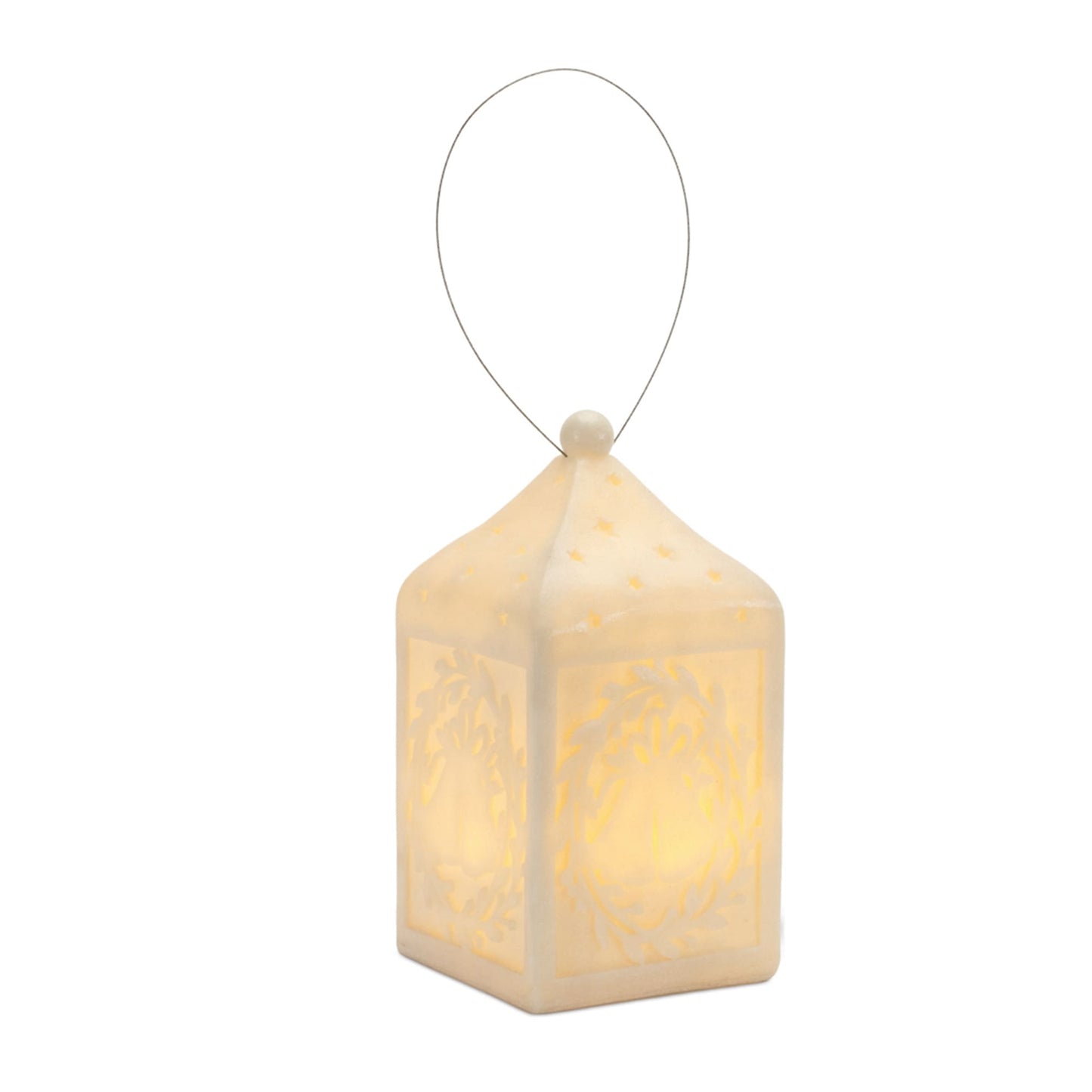 Melrose International Holiday Bell Pendant Lantern 9"H
