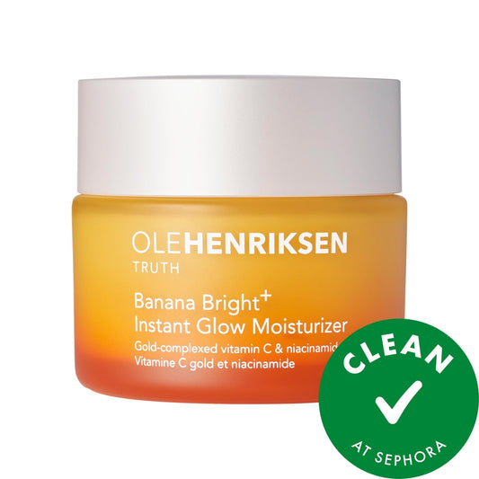 OLEHENRIKSEN Banana Bright+ Vitamin C Brightening Moisturizer: Niacinamide Hydrating Face Cream for Radiant, Glowing Skin - Vegan & Cruelty-Free