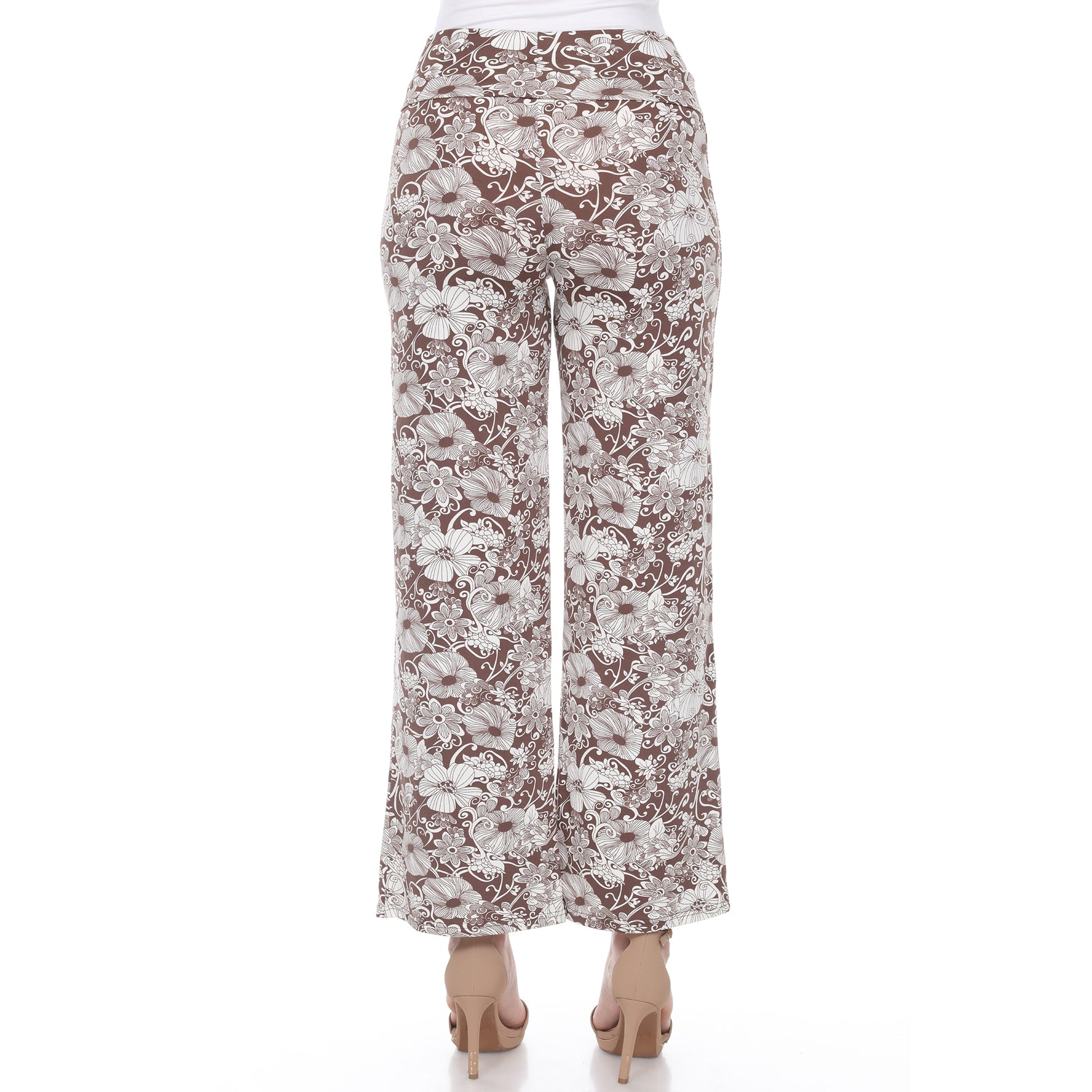 Brown Floral-