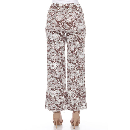 Brown Floral-
