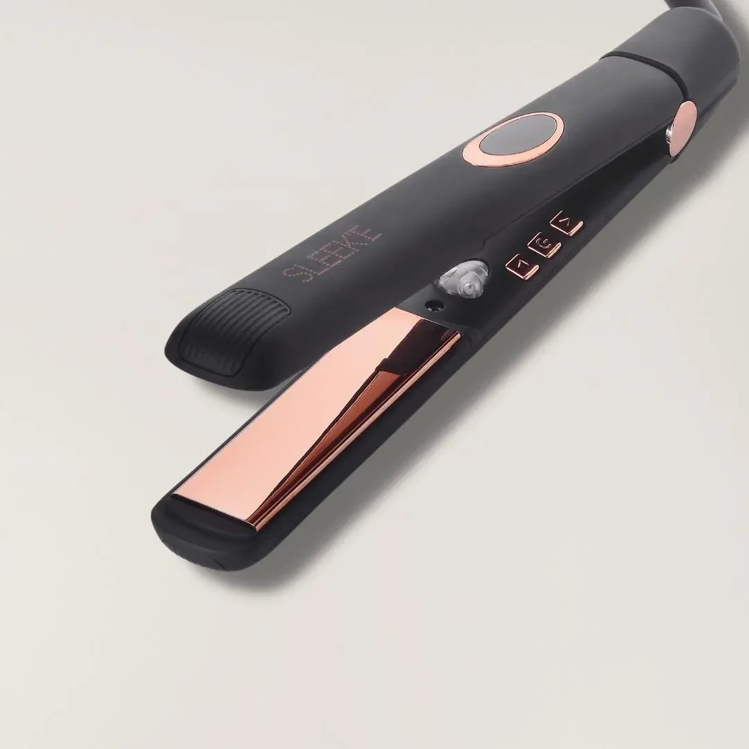 1" Titanium Flat Iron Black