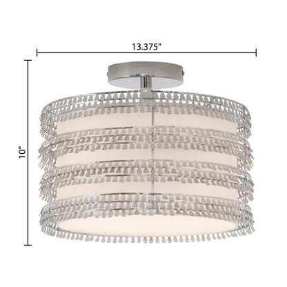 Silver/White-