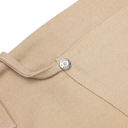 Commons Double Knee Canvas Short Cream