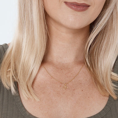 Taurus Zodiac Gift Necklace