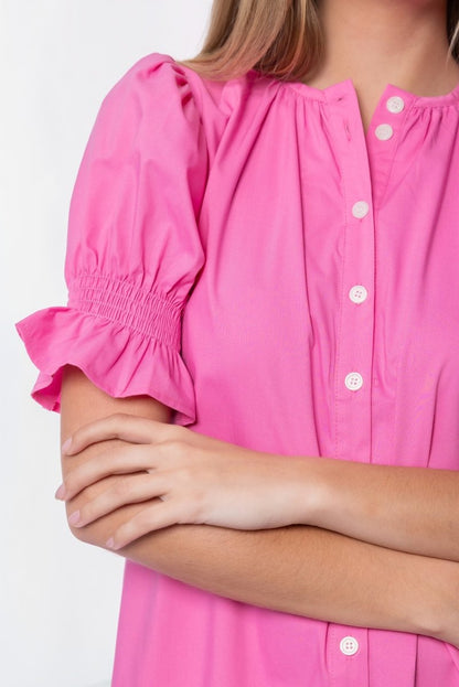 Taya Dress 37" (Pink)