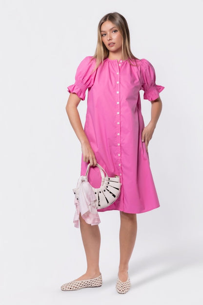 Taya Dress 41" (Pink)
