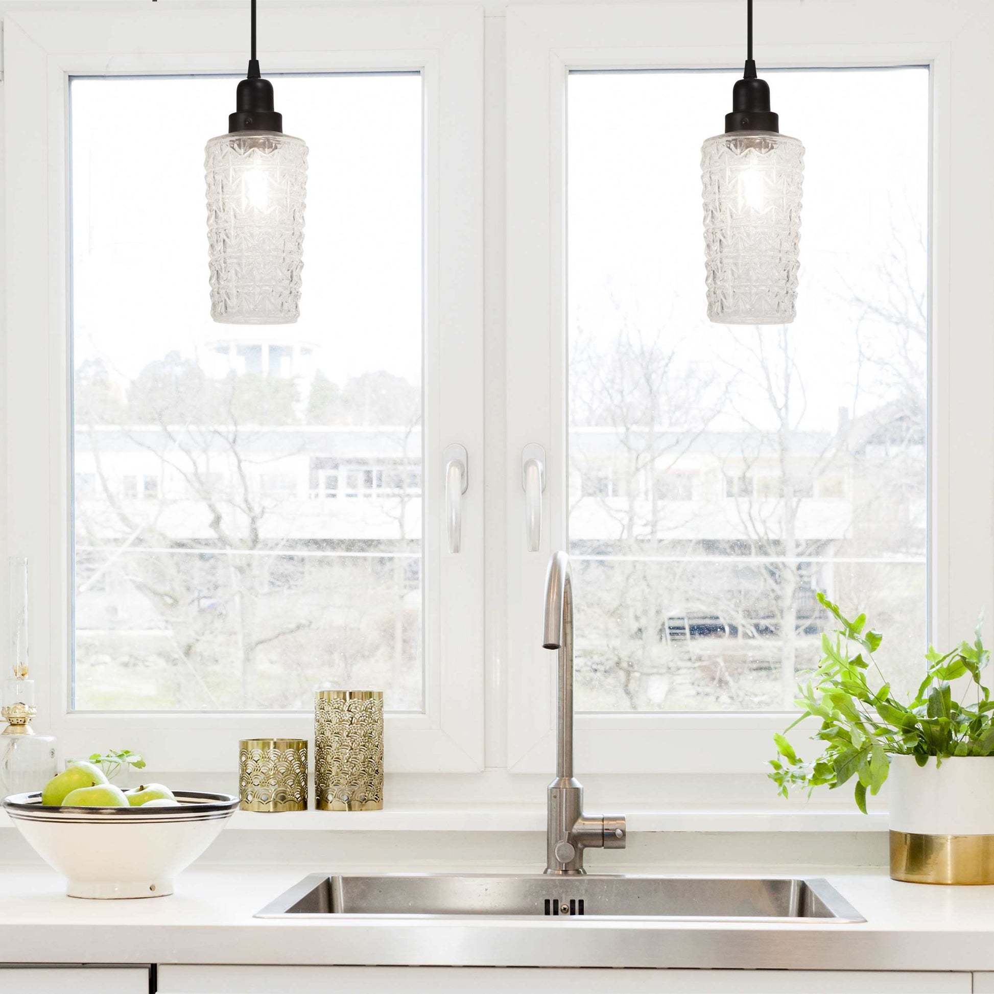 Clear/Black-