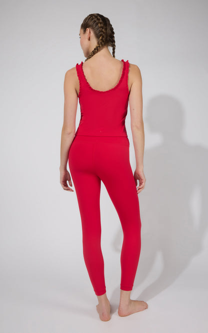 Butter Tech Ruffle Edge Bra & Ankle Set