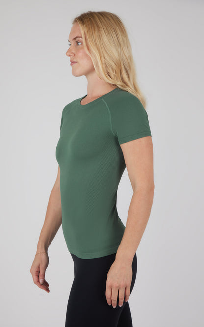 Seamless Active Short Sleeve Top - Our Earthy Story