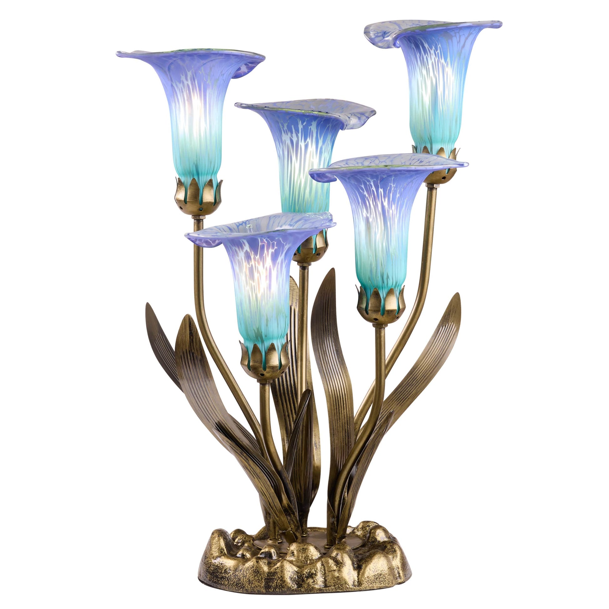 Purple/ Teal/ Brass-