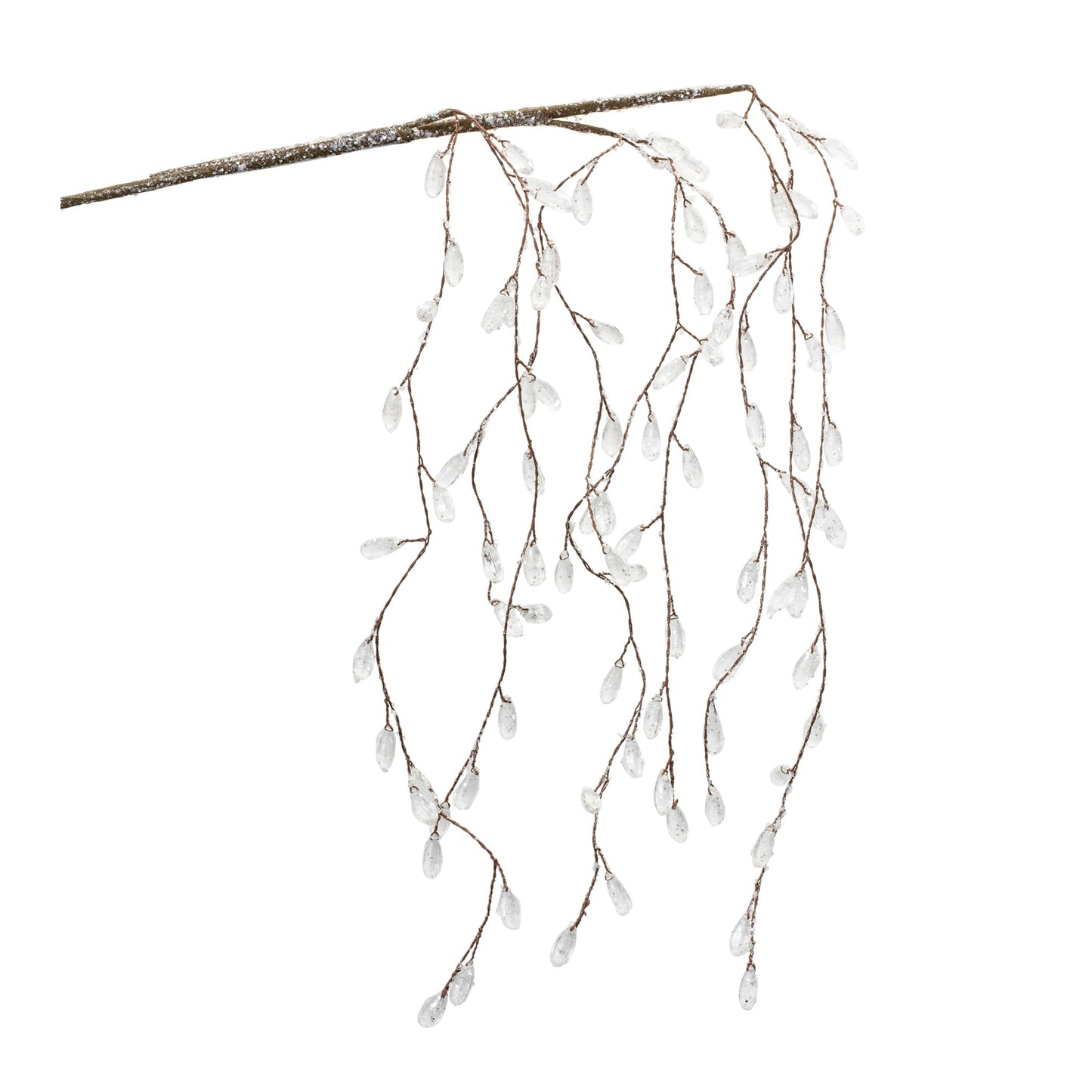 Melrose International Icy Hanging Branch (Set of 6)