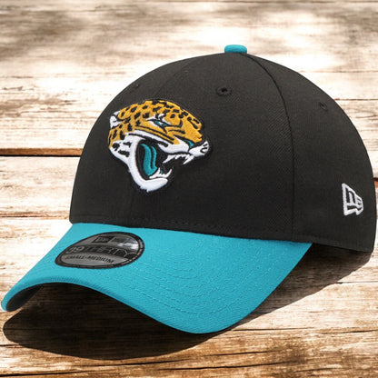 New Era Men's NFL Jacksonville Jaguars 3930 Stretch Fit Black/Teal