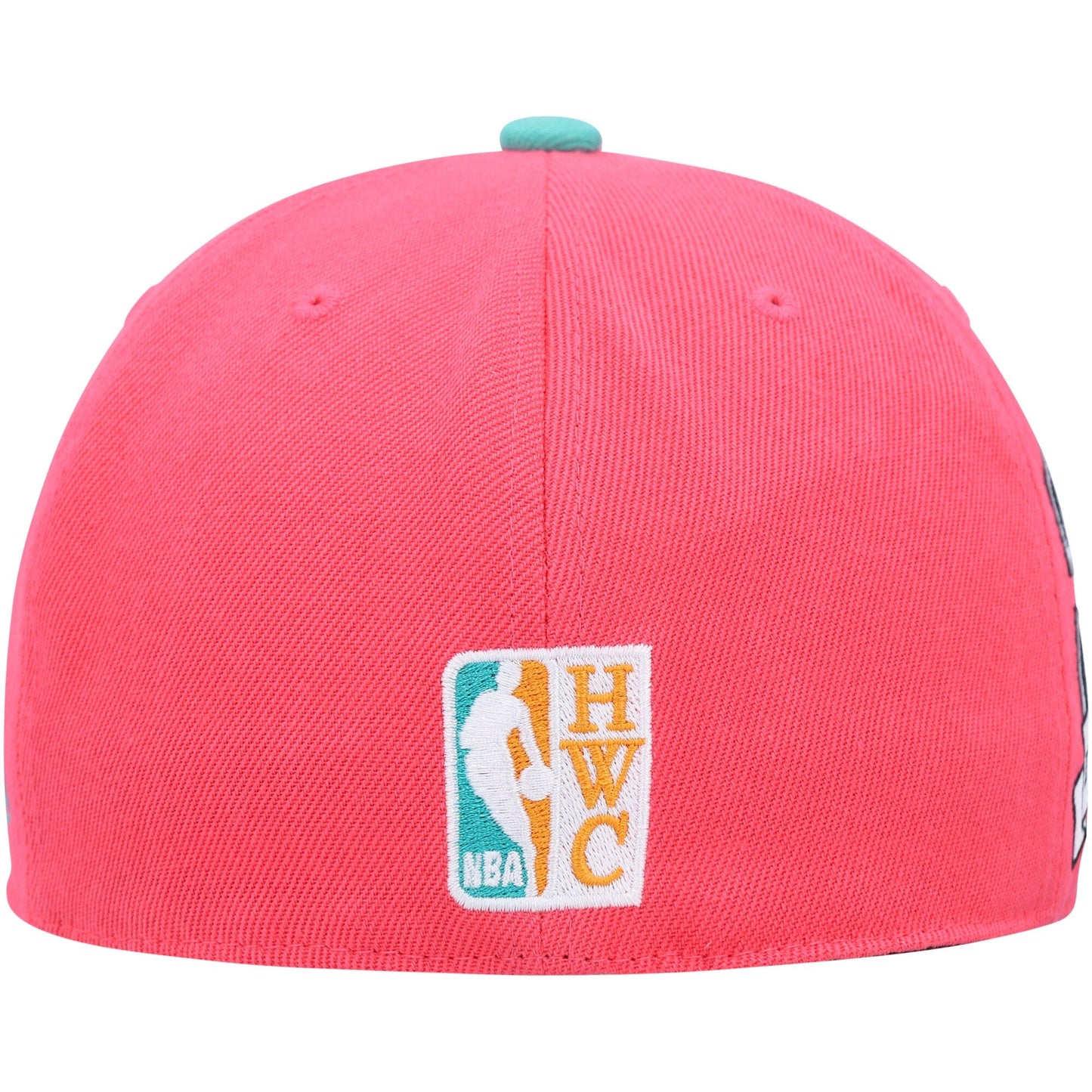 Mitchell & Ness Men's NBA San Antonio Spurs Team Side Fitted Fitted Caps