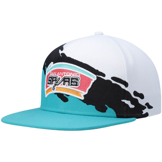 Mitchell & Ness Men's NBA San Antonio Spurs Paintbrush Snapback