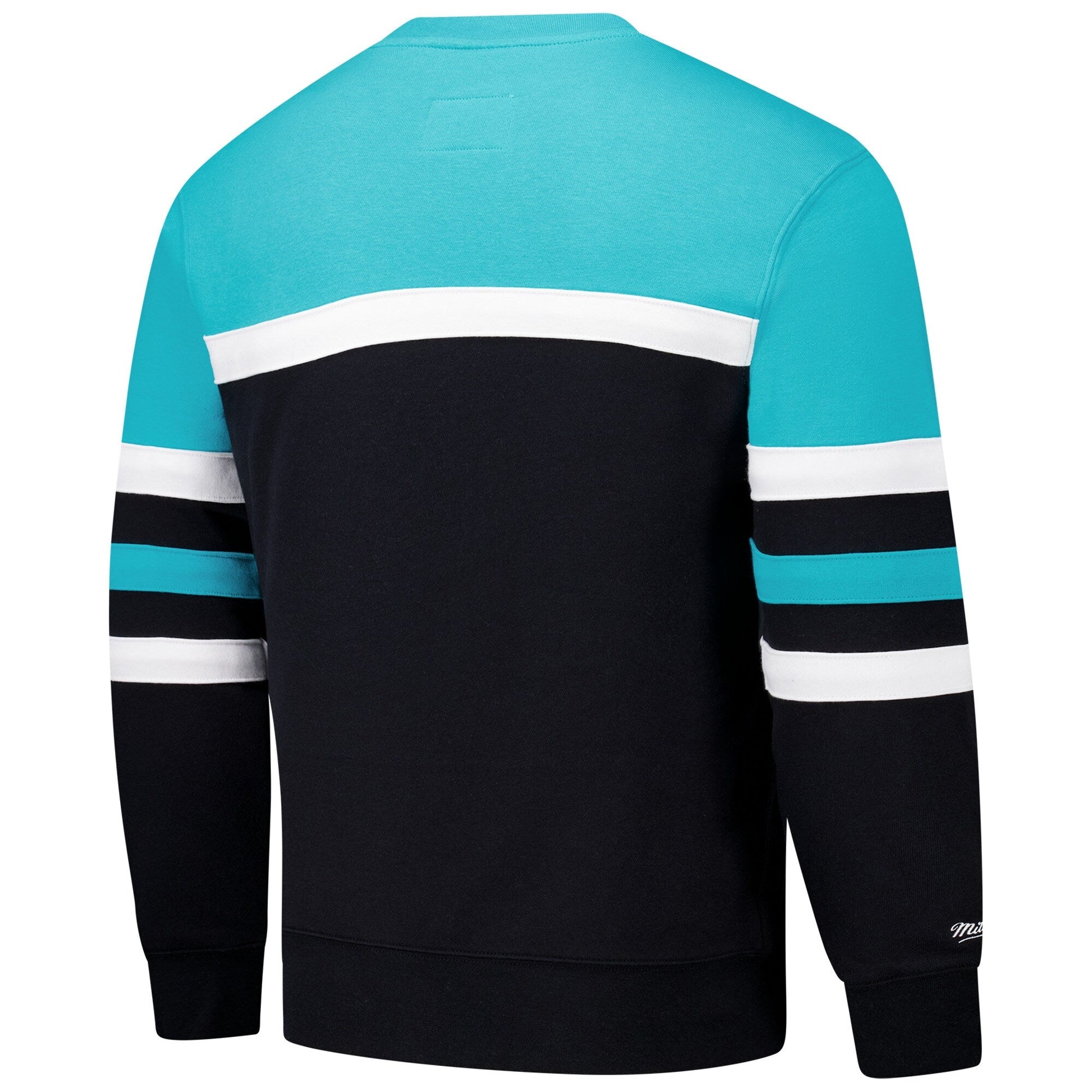 Black-Teal-
