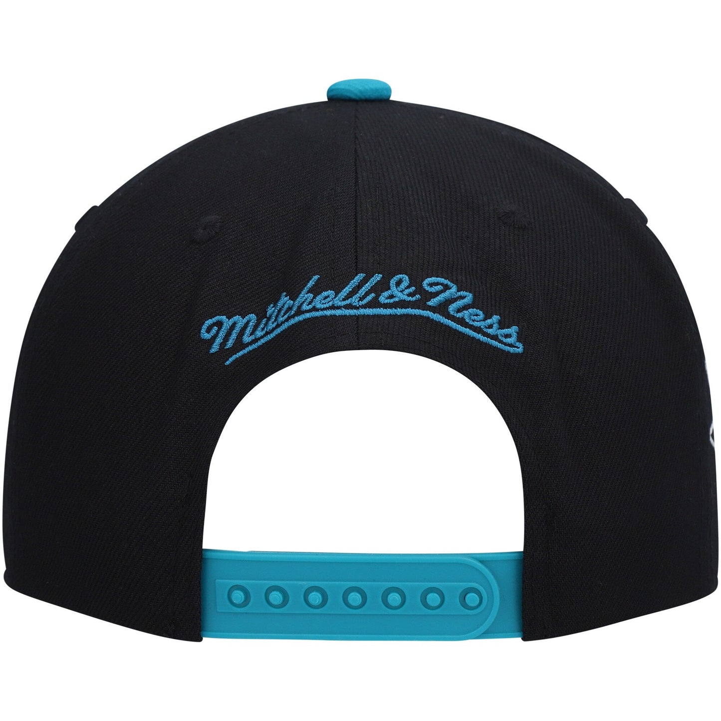 Mitchell & Ness Men's NHL Vintage Script Snapback Sharks Snapback Caps
