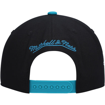 Mitchell & Ness Men's NHL Vintage Script Snapback Sharks Snapback Caps