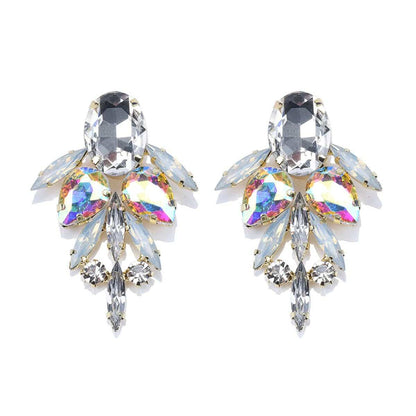 Crystal & Cubic Zirconia Drop Earrings
