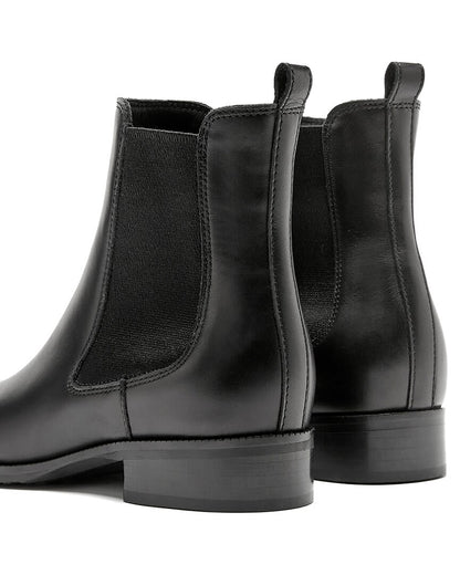 BLACK LEATHER-