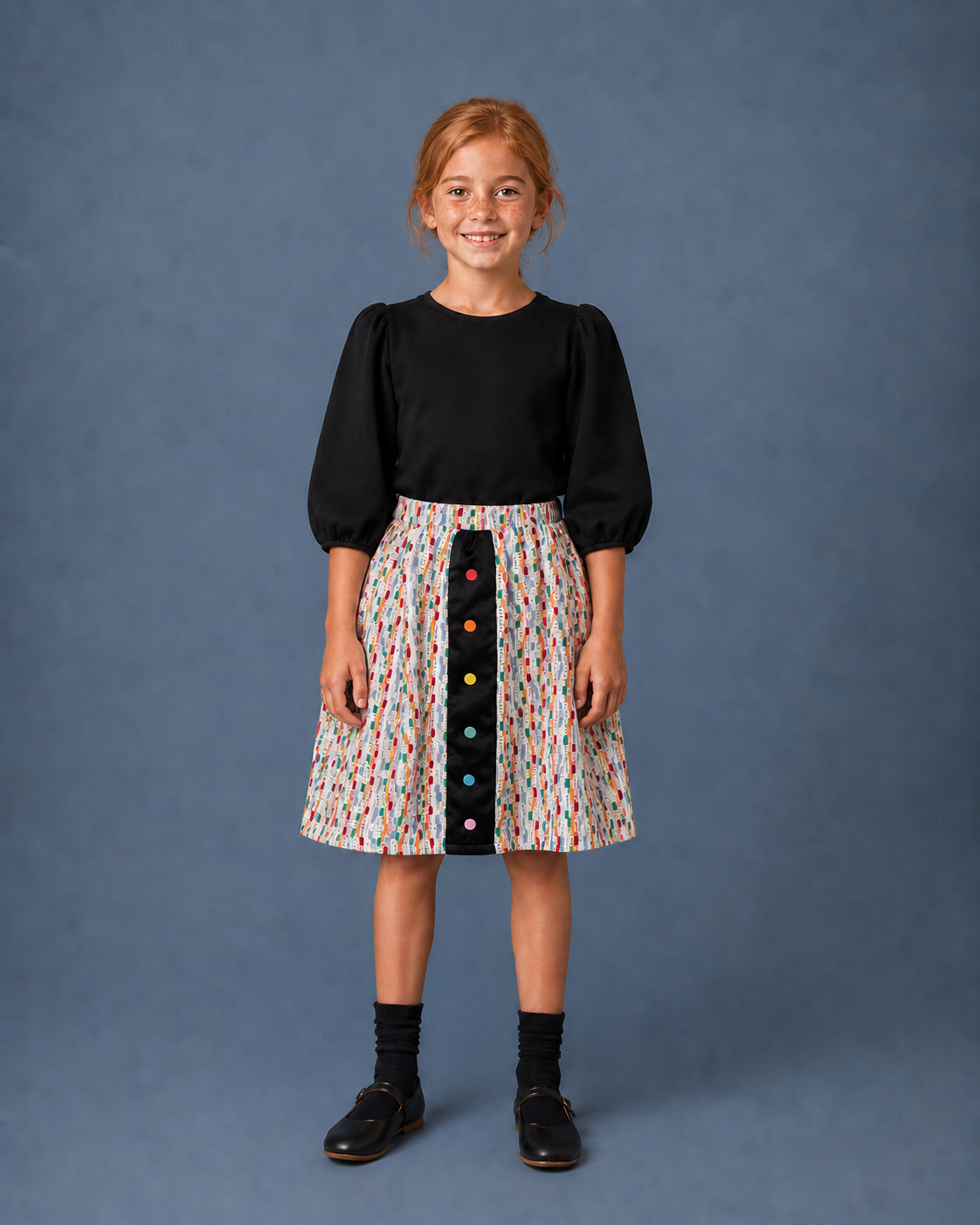 Textured Aline Skirt