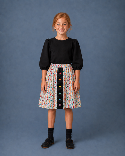 Textured Aline Skirt