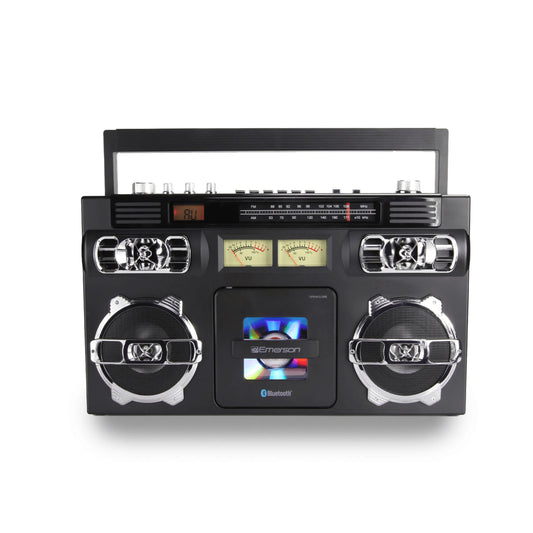 Emerson Retro Portable CD Boombox - Black