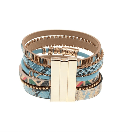 Goldtone, Turquoise-