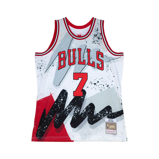 Mitchell & Ness Men's NBA Hyper Hoops Swingman Jersey - Chicago Bulls 1997 Kukoc