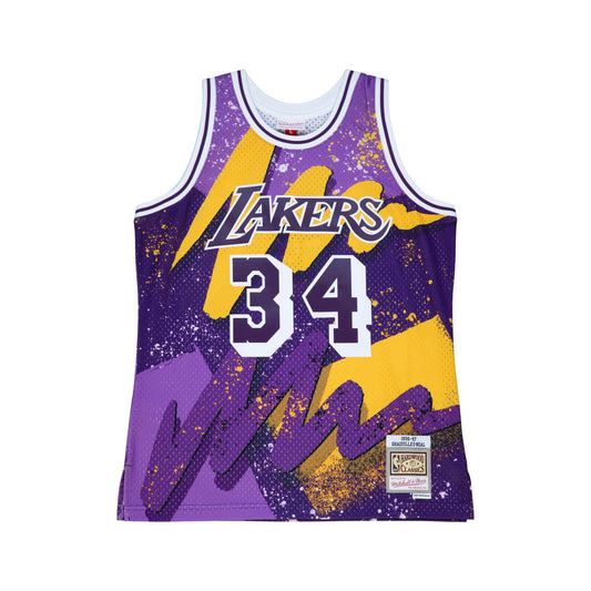 Mitchell & Ness Men's NBA Hyper Hoops Swingman Jersey Lakers '96 Shaquille O'Neal