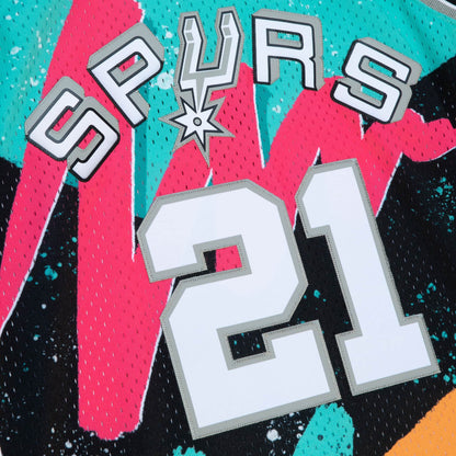 Mitchell & Ness Men's NBA Hyper Hoops Swingman Jersey - Spurs 1998 Tim Duncan