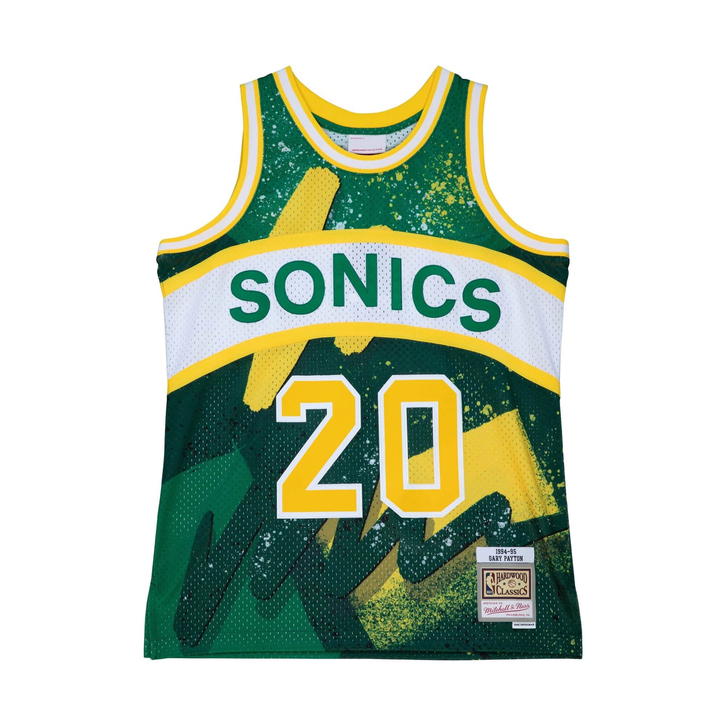 Mitchell & Ness Men's NBA Hyper Hoops Swingman Jersey Supersonics '94 Gary Payton