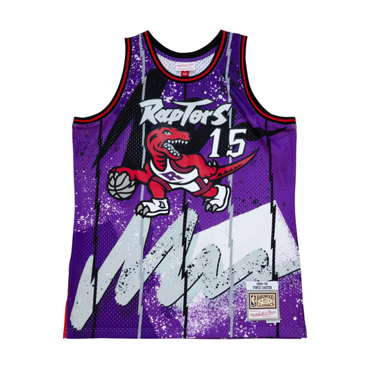 Mitchell & Ness Men's NBA Hyper Hoops Swingman Jersey - Raptors 1998 Vince Carter