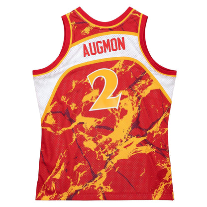 Mitchell & Ness NBA Team Marble Swingman Jersey Atlanta Hawks 1991 Stacey Augmon