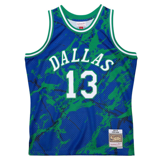 Mitchell & Ness NBA Team Marble Swingman Jersey Dallas Mavericks 1998 Steve Nash