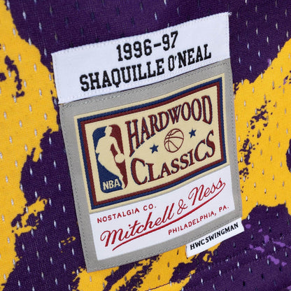 Mitchell & Ness NBA Team Marble Swingman Jersey La Lakers 1996 Shaquille O'Neal