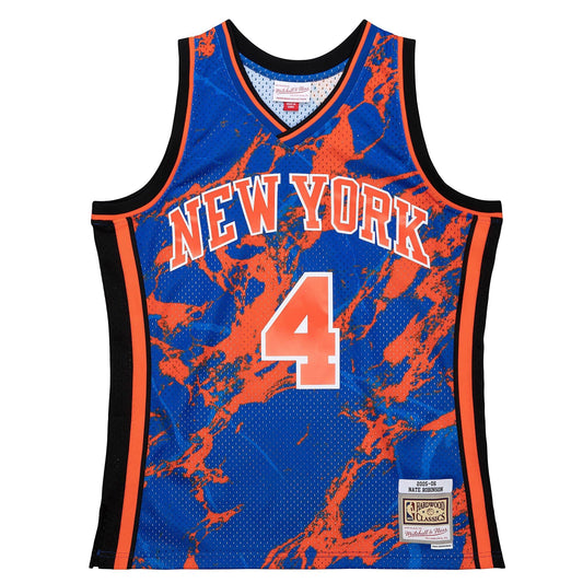Mitchell & Ness NBA Team Marble Swingman Jersey Ny Knicks 2005 Nate Robinson